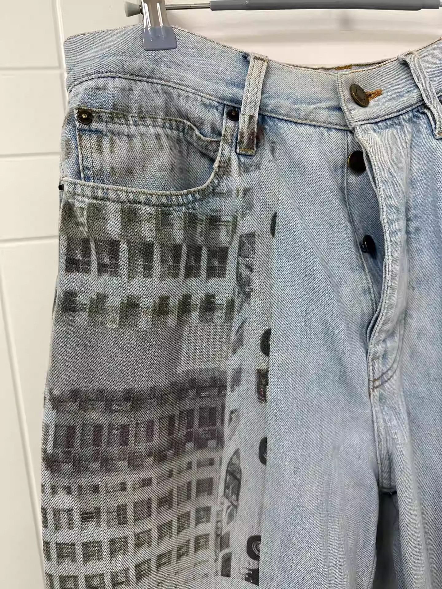 Raf Simons Raf Simons Digital Print Jeans Size US 36 / EU 52 - 3 Thumbnail