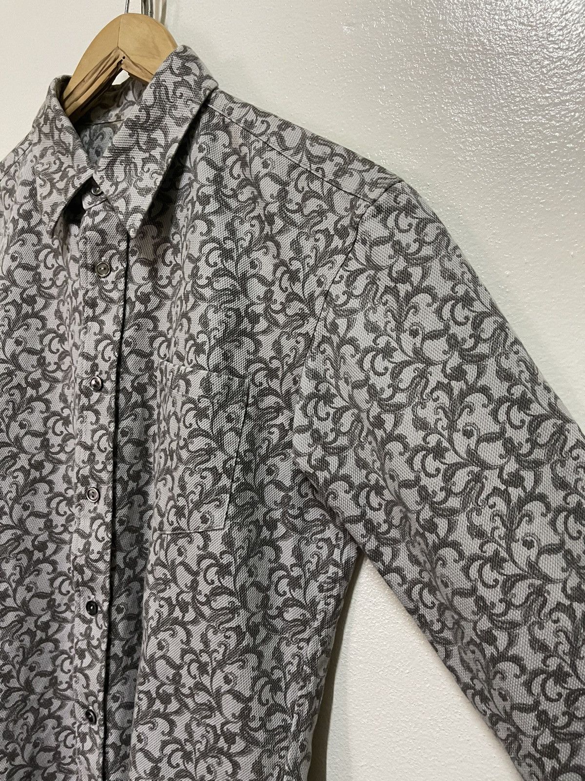 Yohji Yamamoto A.A.R Yohji Design Studio Paisley Shirt Long Sleeve Size US M / EU 48-50 / 2 - 4 Thumbnail