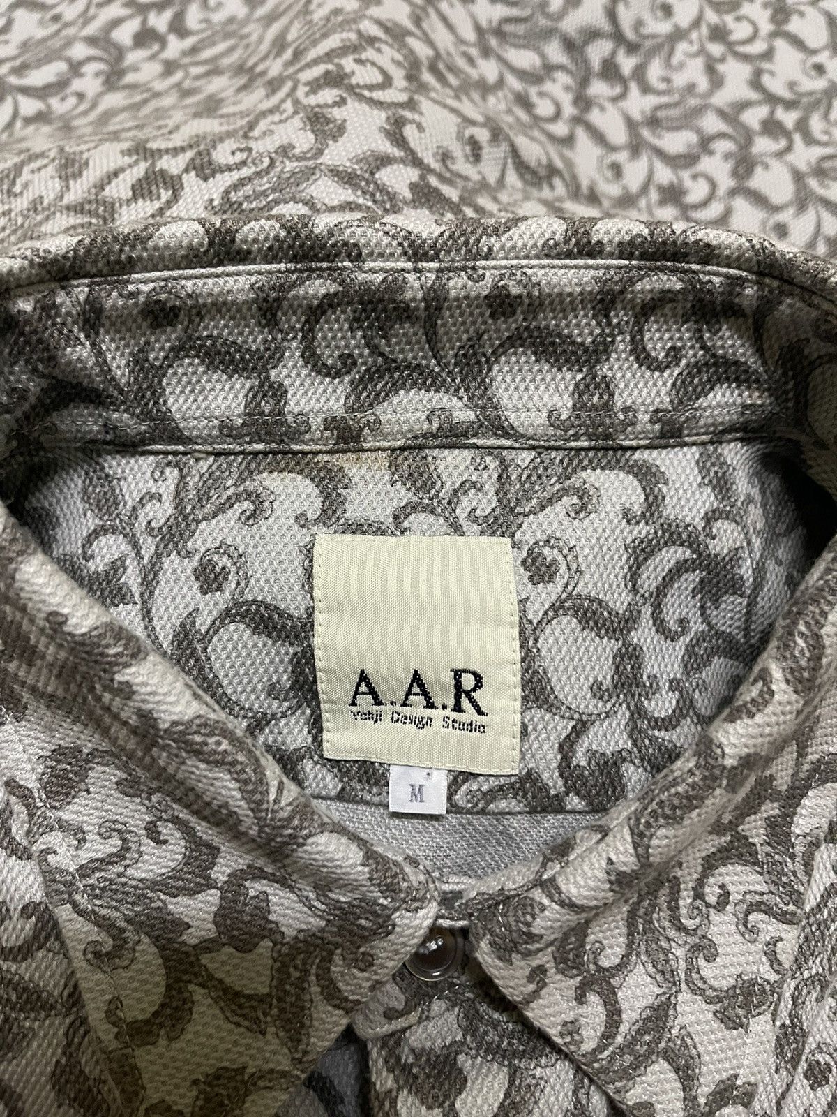 Yohji Yamamoto A.A.R Yohji Design Studio Paisley Shirt Long Sleeve Size US M / EU 48-50 / 2 - 14 Thumbnail