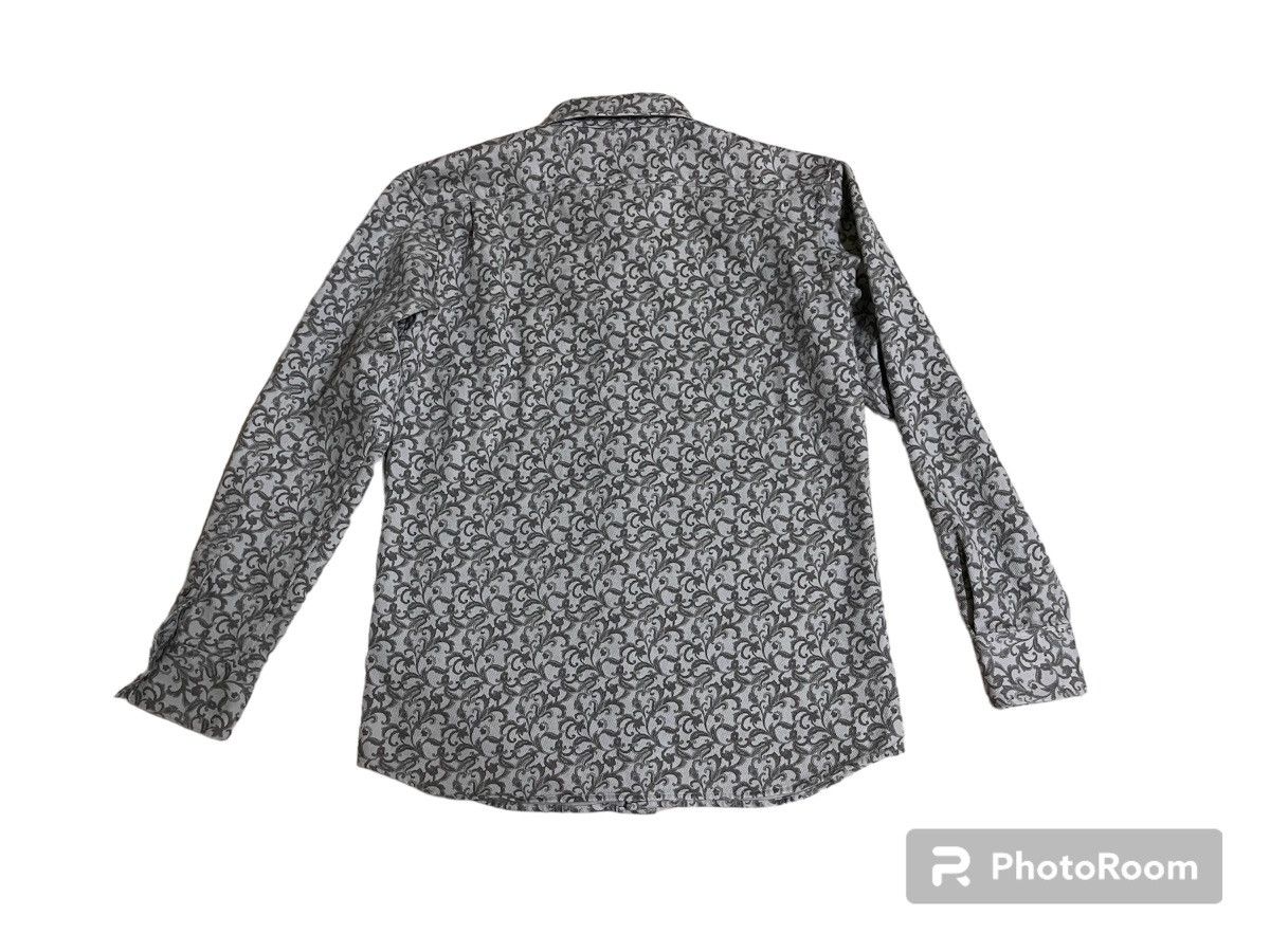 Yohji Yamamoto A.A.R Yohji Design Studio Paisley Shirt Long Sleeve Size US M / EU 48-50 / 2 - 13 Thumbnail