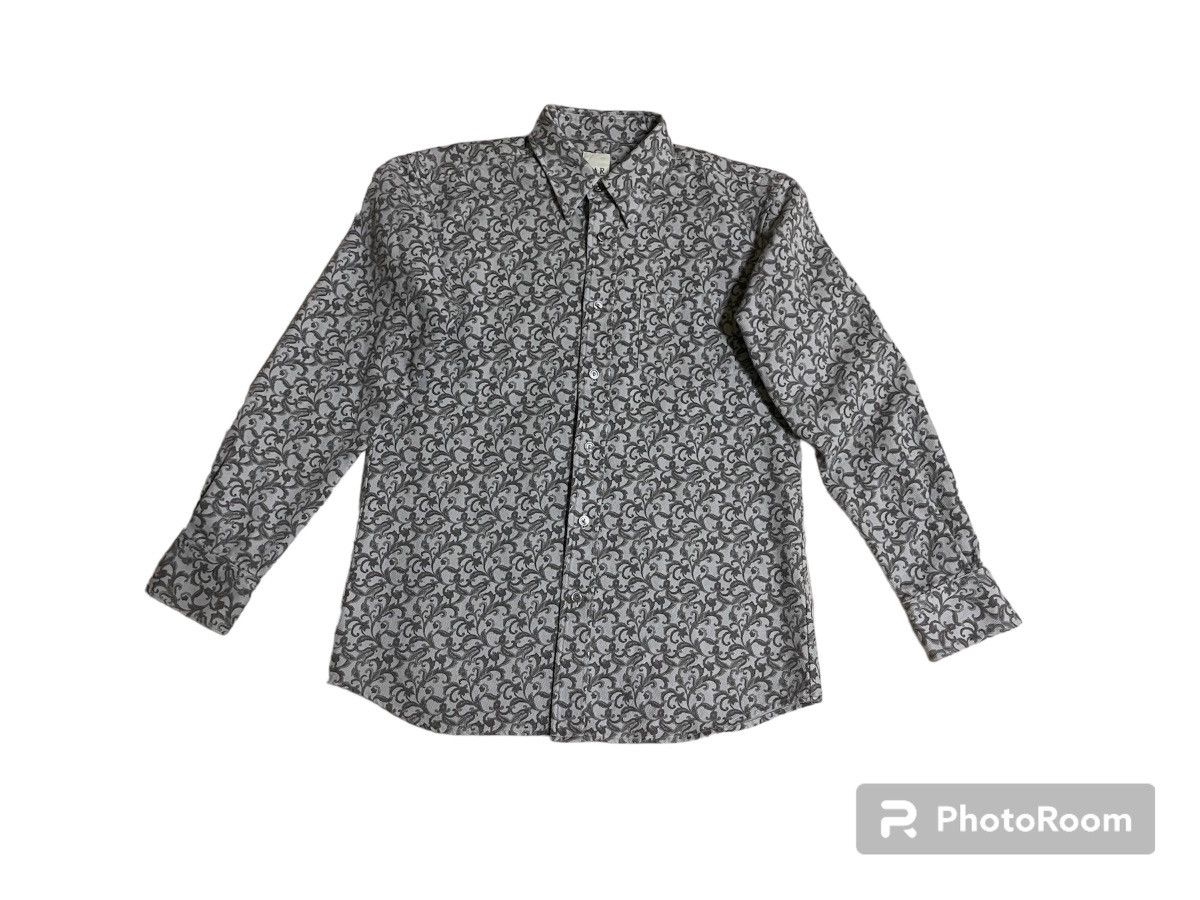 Yohji Yamamoto A.A.R Yohji Design Studio Paisley Shirt Long Sleeve Size US M / EU 48-50 / 2 - 12 Thumbnail