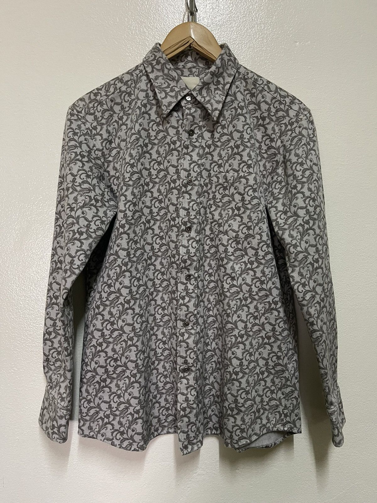 Yohji Yamamoto A.A.R Yohji Design Studio Paisley Shirt Long Sleeve Size US M / EU 48-50 / 2 - 1 Thumbnail