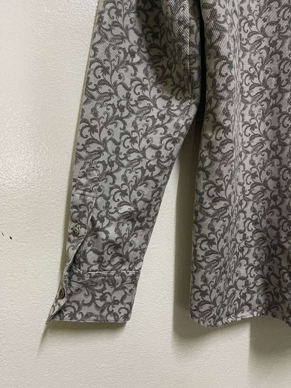 Yohji Yamamoto A.A.R Yohji Design Studio Paisley Shirt Long Sleeve Size US M / EU 48-50 / 2 - 9 Thumbnail