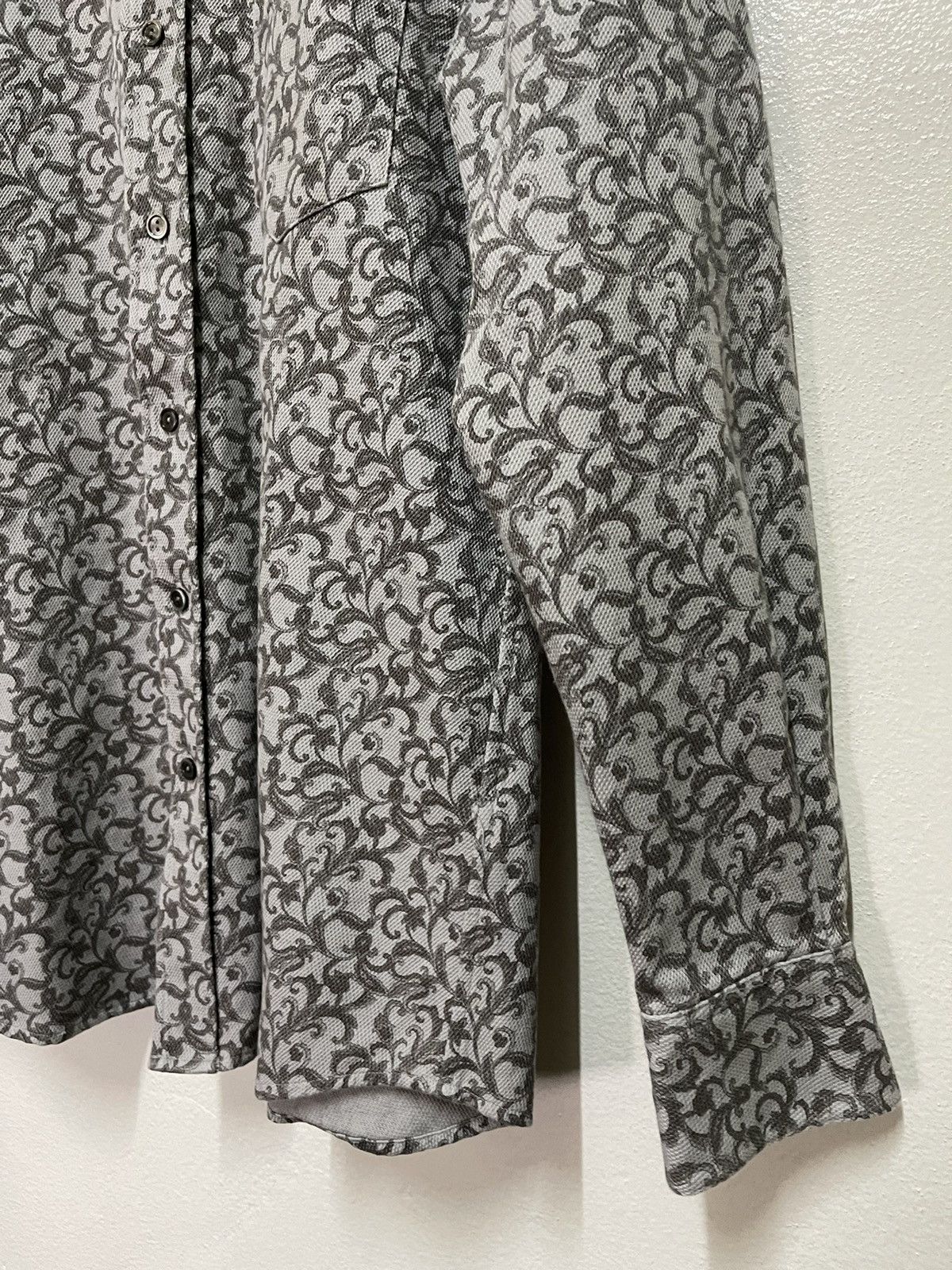 Yohji Yamamoto A.A.R Yohji Design Studio Paisley Shirt Long Sleeve Size US M / EU 48-50 / 2 - 5 Thumbnail