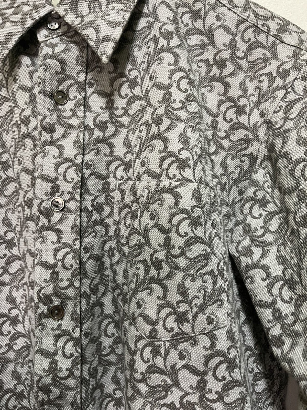 Yohji Yamamoto A.A.R Yohji Design Studio Paisley Shirt Long Sleeve Size US M / EU 48-50 / 2 - 6 Thumbnail