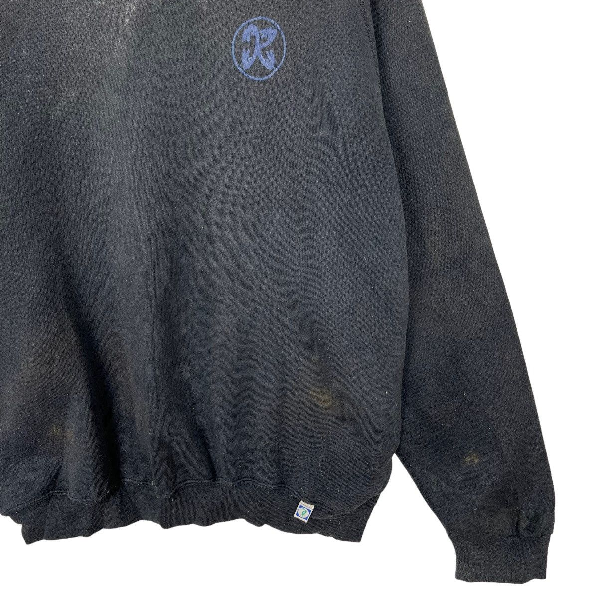 Vintage 🔥 VINTAGE 90s KARMA DESIGN BRAND SWEATSHIRT MADE IN USA Size US L / EU 52-54 / 3 - 5 Thumbnail
