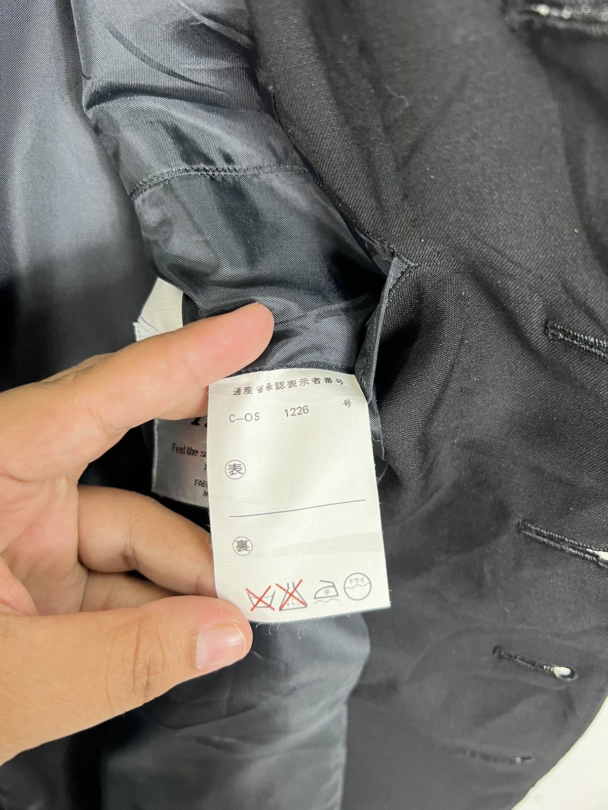 Japanese Brand 🔥 NOIR HOMME SAKAI BLAZER JACKET Size US M / EU 48-50 / 2 - 11 Thumbnail