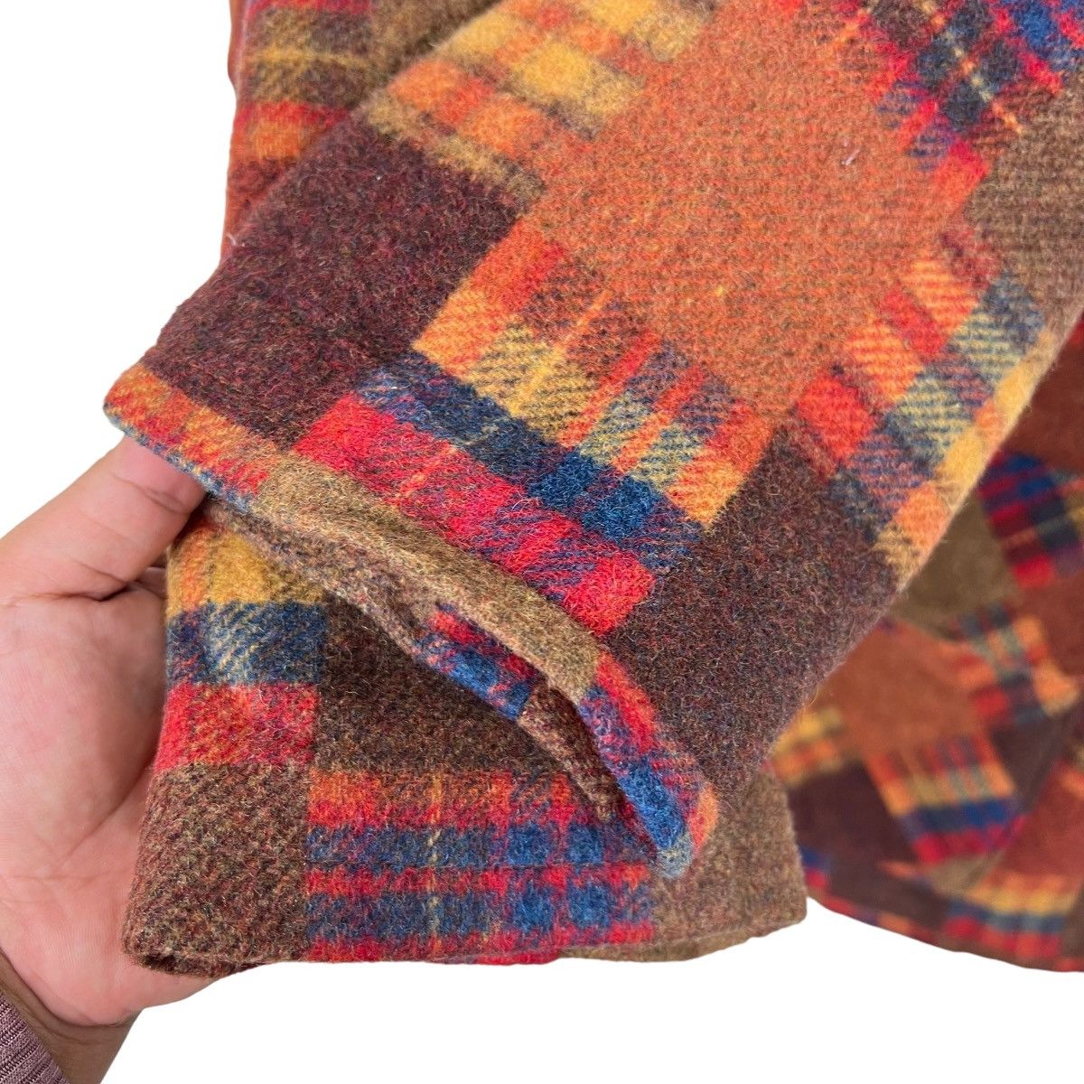 Japanese Brand 🔥 VINTAGE PONY HYBRID CHECK WOOL NICE DESIGN Size US M / EU 48-50 / 2 - 9 Thumbnail