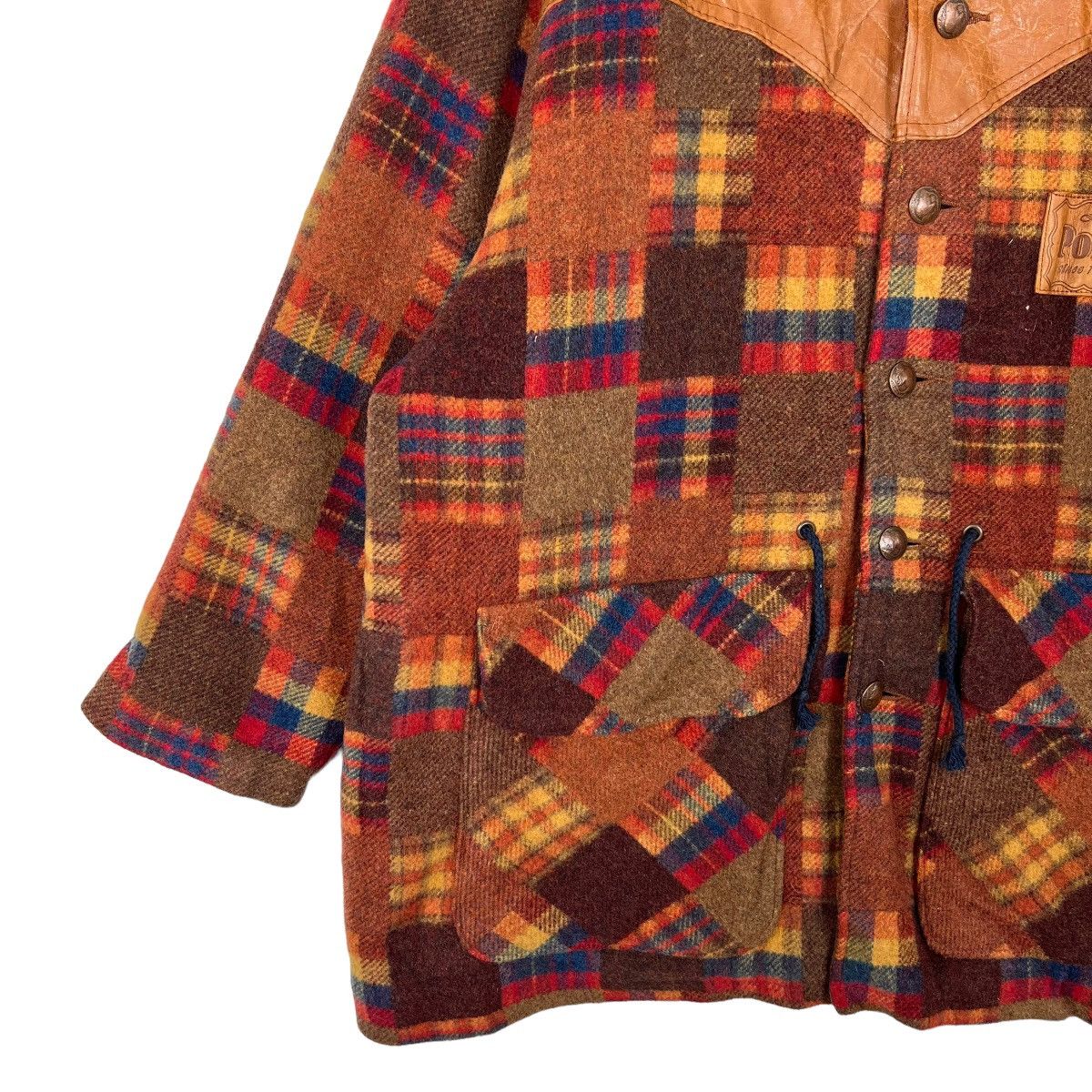 Japanese Brand 🔥 VINTAGE PONY HYBRID CHECK WOOL NICE DESIGN Size US M / EU 48-50 / 2 - 3 Thumbnail