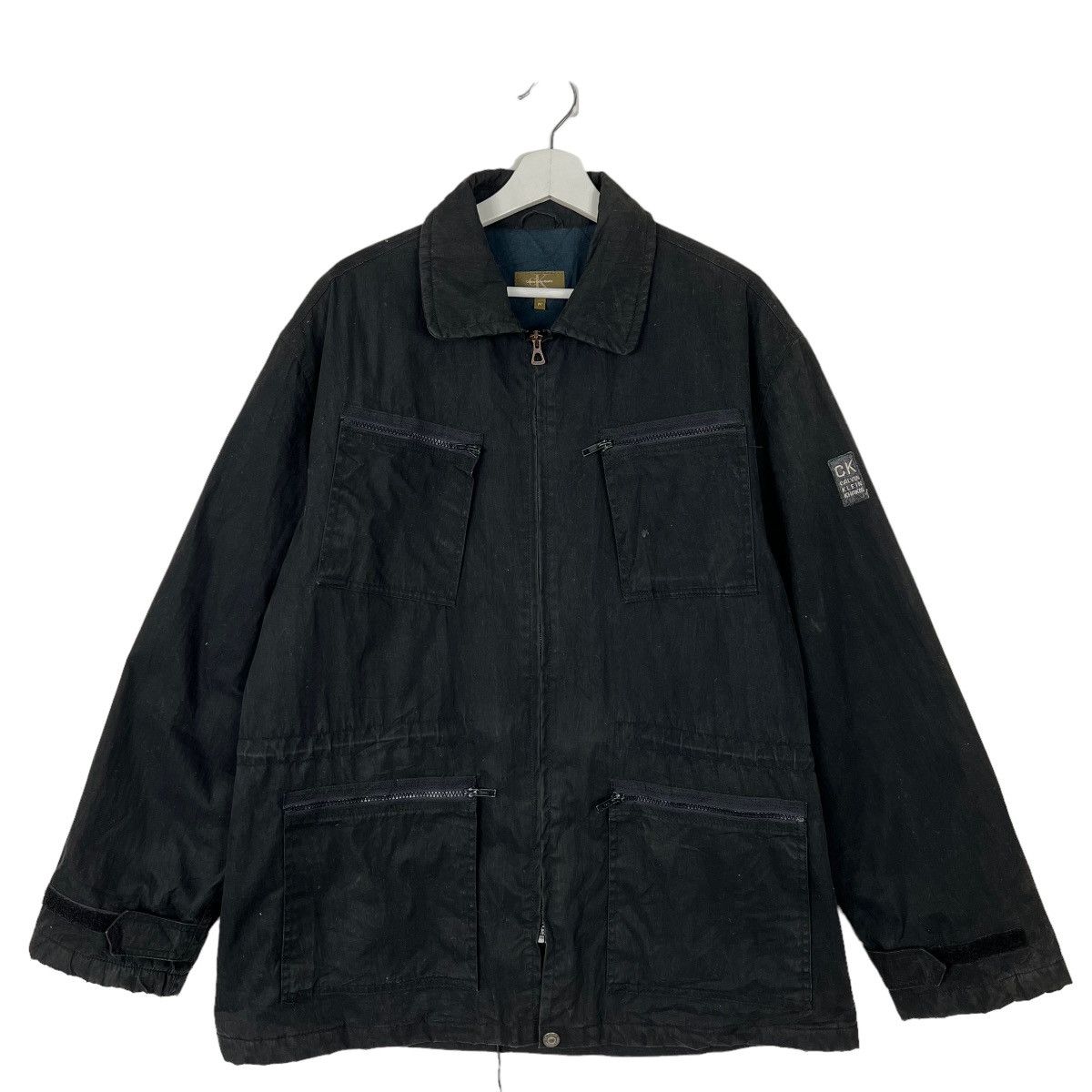 Calvin Klein × Japanese Brand 🔥 CALVIN KLEIN KHAKIS CARGO PARKA HUNTING JACKET Size US M / EU 48-50 / 2 - 1 Thumbnail