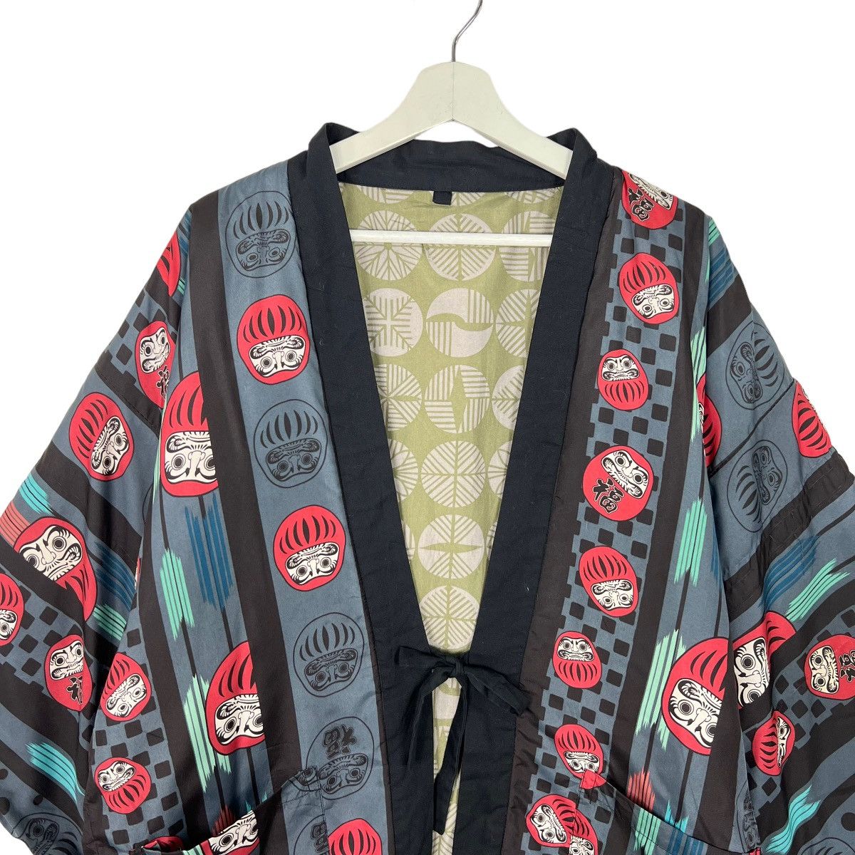 Japanese Brand × Traditional Weatherwear 🔥 VINTAGE JAPANESE CLASSIC MOTIVE CARDIGAN KIMONO HANTEN Size US M / EU 48-50 / 2 - 4 Thumbnail