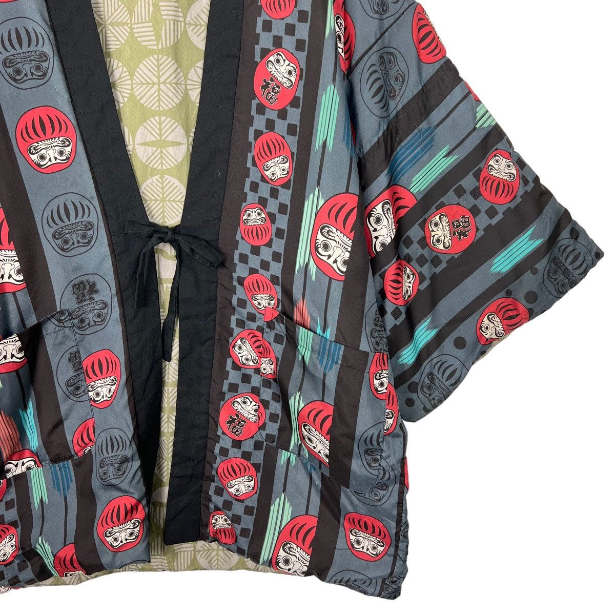 Japanese Brand × Traditional Weatherwear 🔥 VINTAGE JAPANESE CLASSIC MOTIVE CARDIGAN KIMONO HANTEN Size US M / EU 48-50 / 2 - 5 Thumbnail
