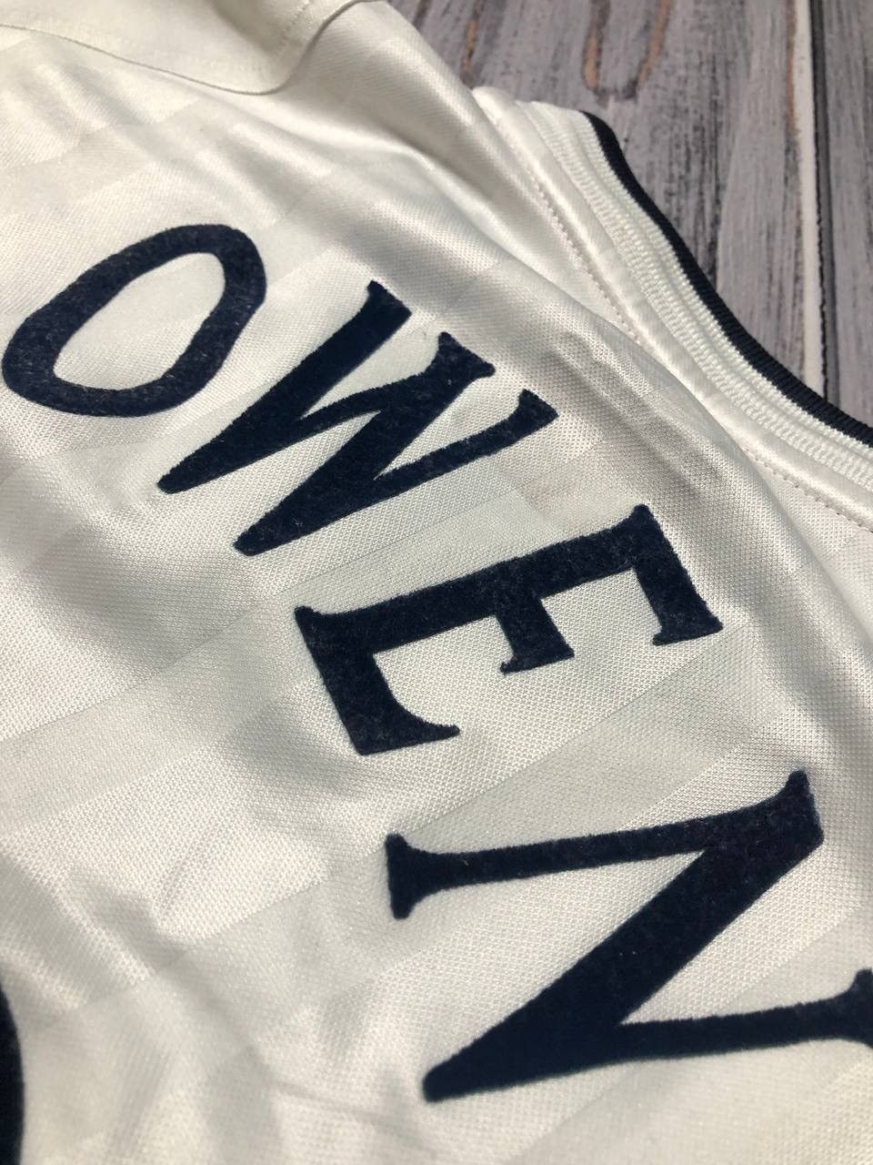 Umbro England 2001 2003 Owen #10 Home Shirt Jersey Long Sleeve Size US S / EU 44-46 / 1 - 4 Thumbnail