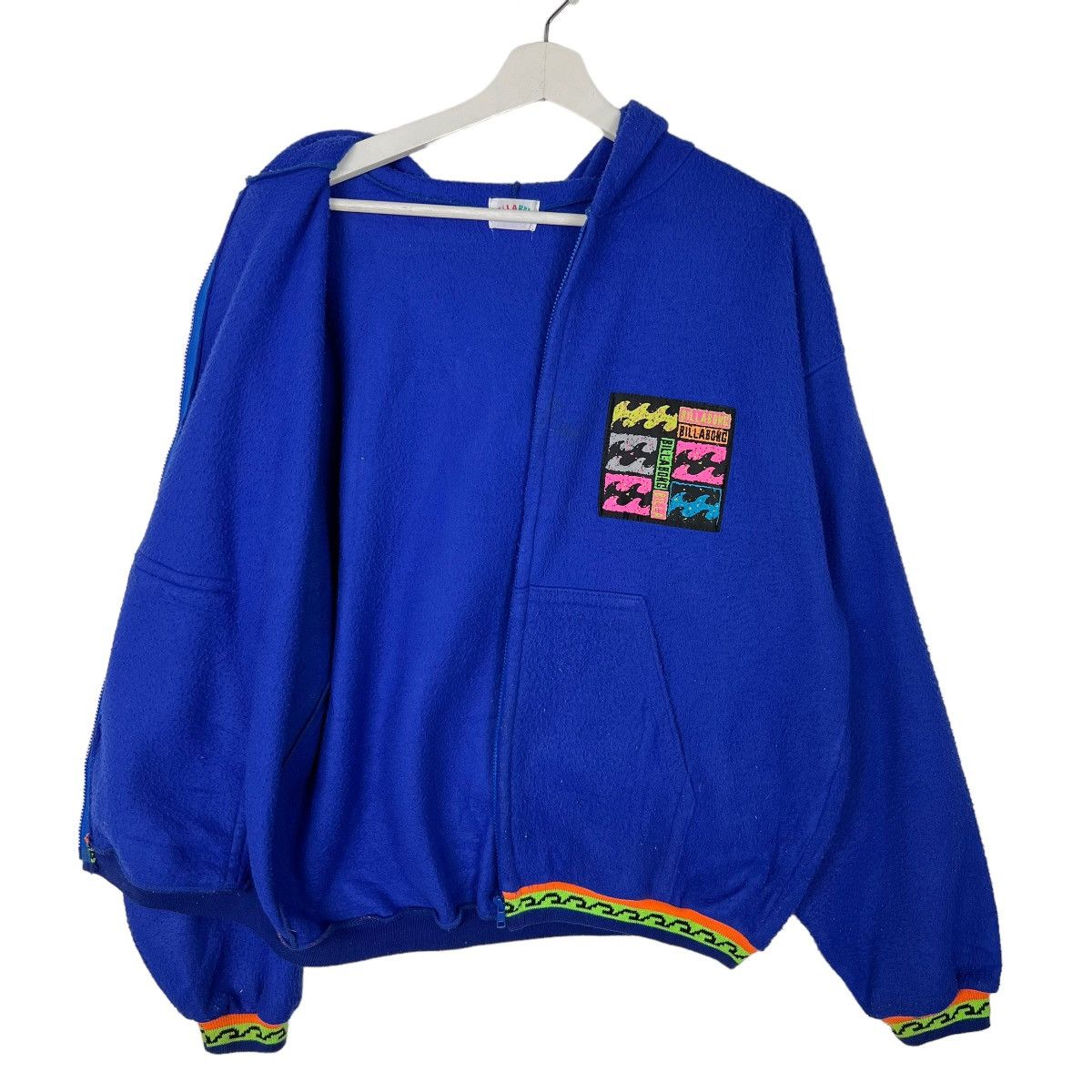 Billabong 🔥 VINTAGE 90s BILLABONG SURF HOODIES FLEECE JUMPER Size US M / EU 48-50 / 2 - 6 Thumbnail