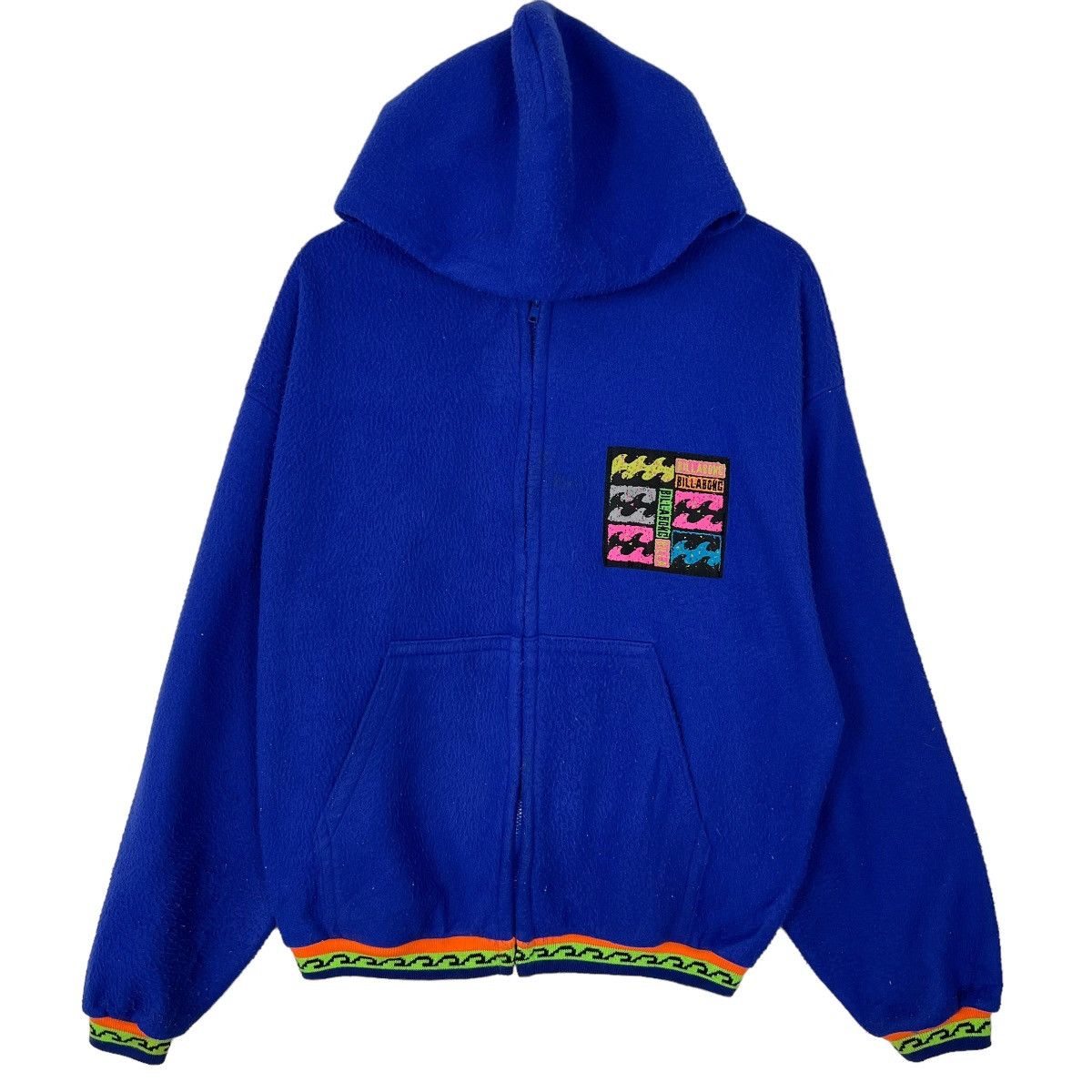 Billabong 🔥 VINTAGE 90s BILLABONG SURF HOODIES FLEECE JUMPER Size US M / EU 48-50 / 2 - 1 Thumbnail