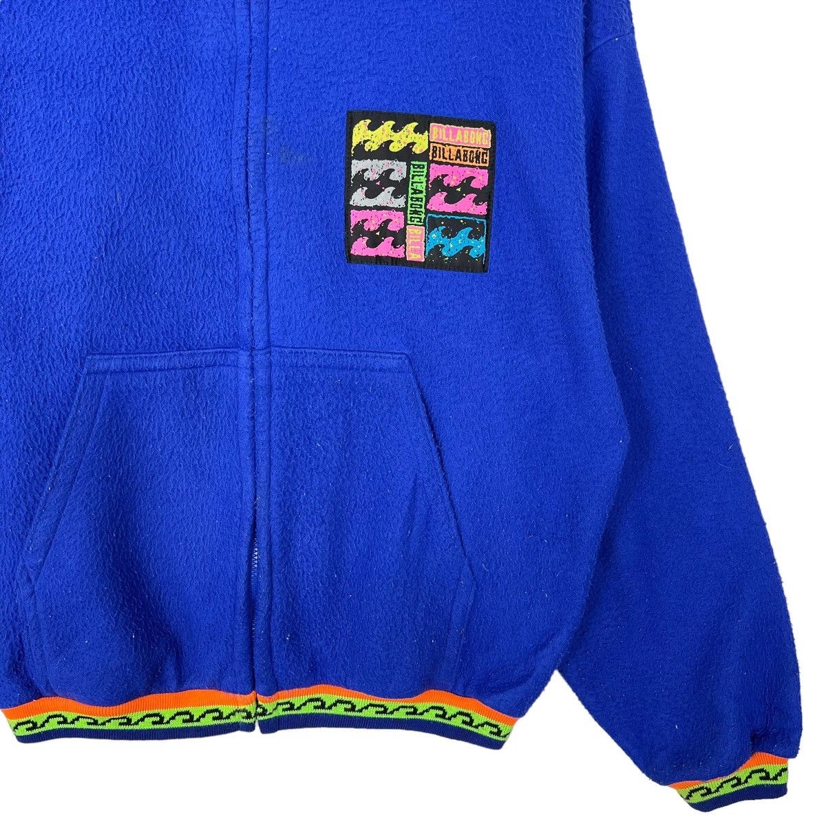 Billabong 🔥 VINTAGE 90s BILLABONG SURF HOODIES FLEECE JUMPER Size US M / EU 48-50 / 2 - 5 Thumbnail