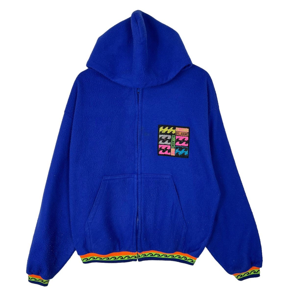 Billabong 🔥 VINTAGE 90s BILLABONG SURF HOODIES FLEECE JUMPER Size US M / EU 48-50 / 2 - 2 Thumbnail