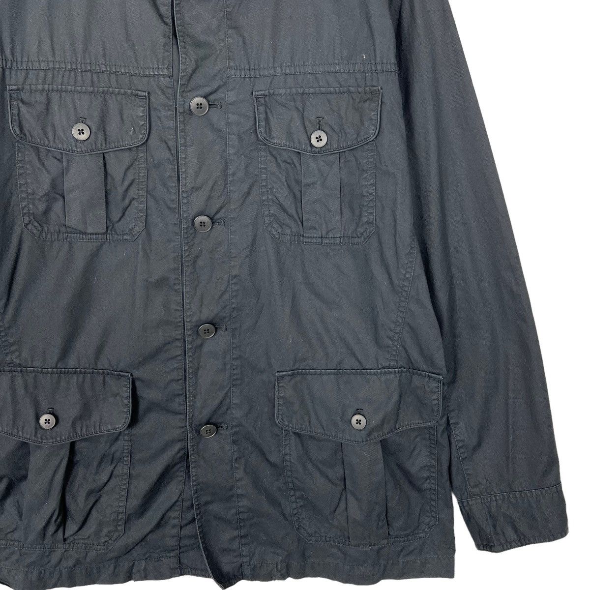Japanese Brand 🔥 BLACK SHADOW UNIQLO CHORE JACKET FOUR POCKET CARGO Size US XL / EU 56 / 4 - 5 Thumbnail