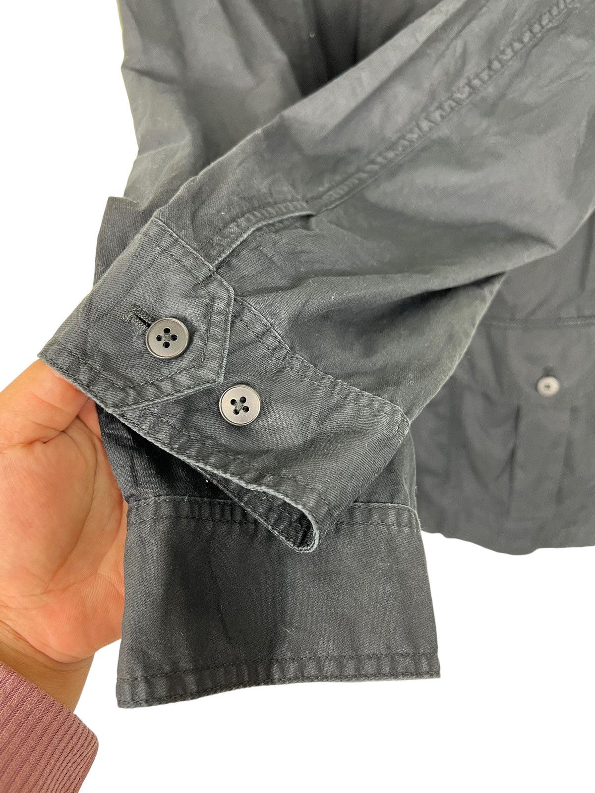 Japanese Brand 🔥 BLACK SHADOW UNIQLO CHORE JACKET FOUR POCKET CARGO Size US XL / EU 56 / 4 - 9 Thumbnail