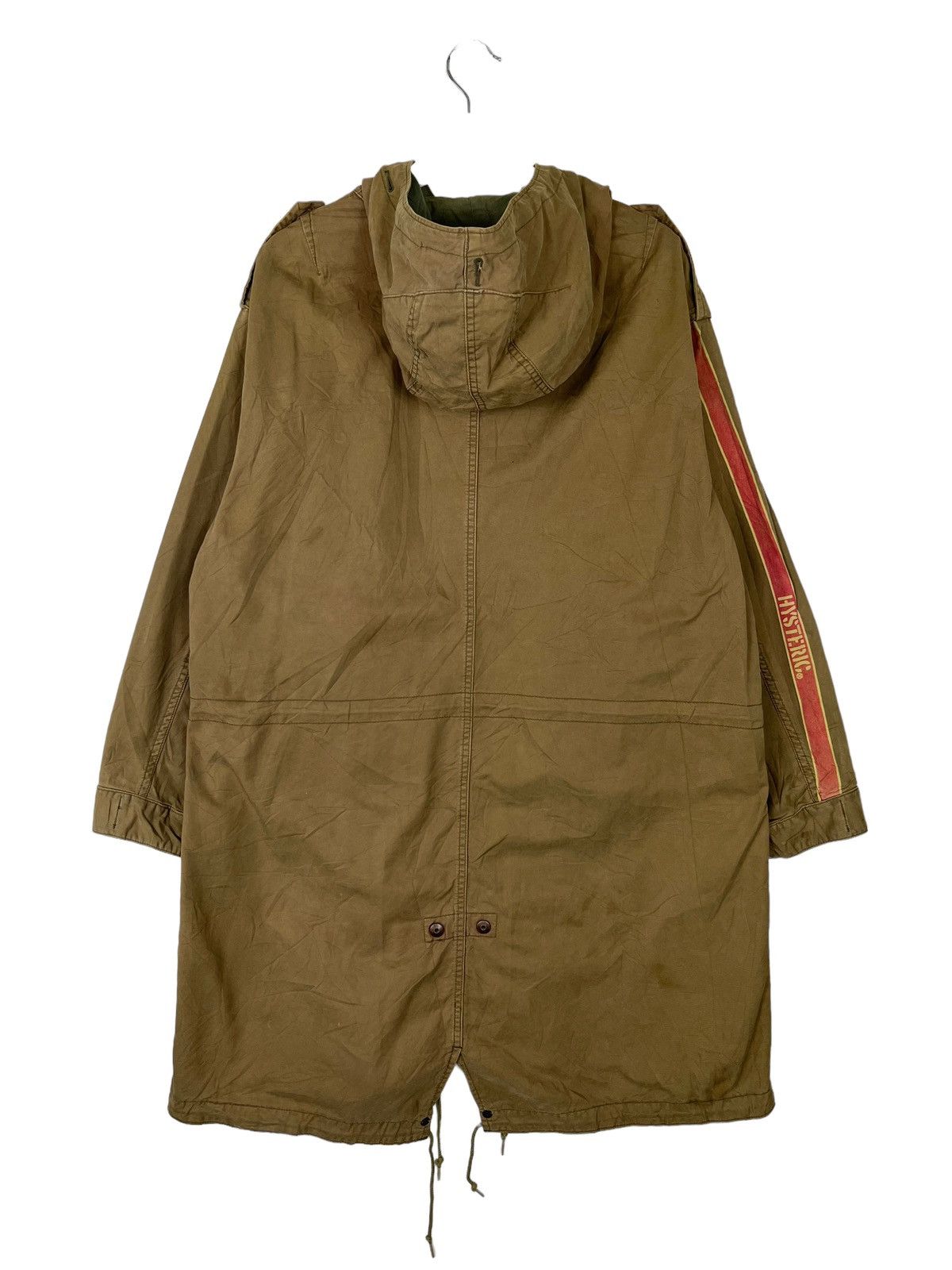 Hysteric Glamour × Mastermind Japan 🔥 RARE HYSTERIC GLAMOUR SIDE SPELL OUT LOGO PARKA FISHTAIL Size US L / EU 52-54 / 3 - 2 Thumbnail