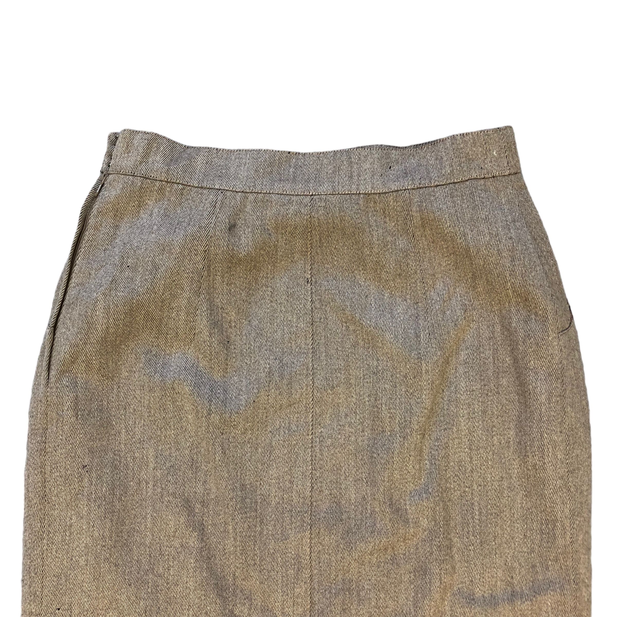 Hermes HERMES PARIS WOOL SKIRTS #7100-109 Size 27" / US 4 / IT 40 - 8 Thumbnail