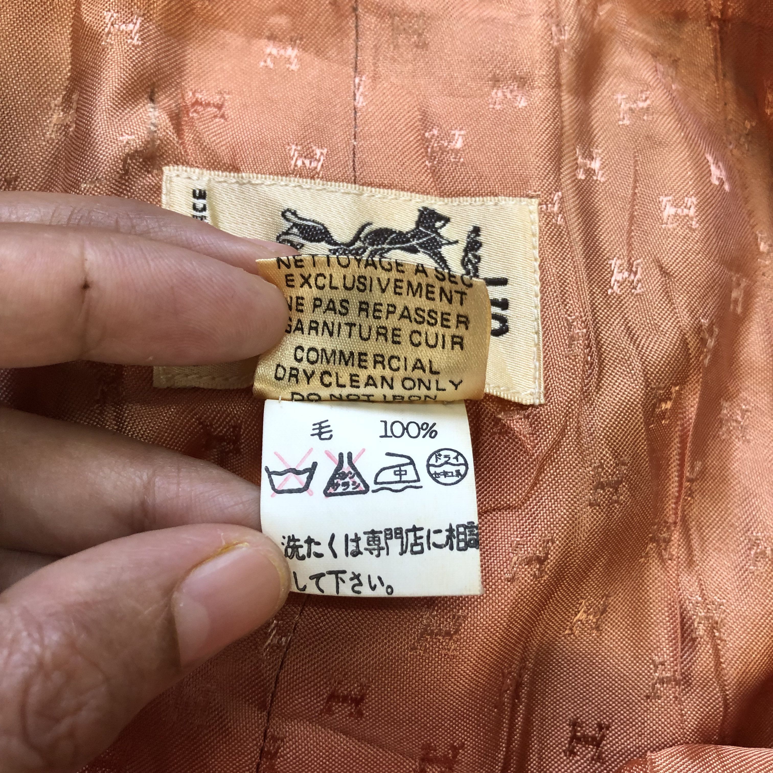 Hermes HERMES PARIS WOOL SKIRTS #7100-109 Size 27" / US 4 / IT 40 - 6 Thumbnail