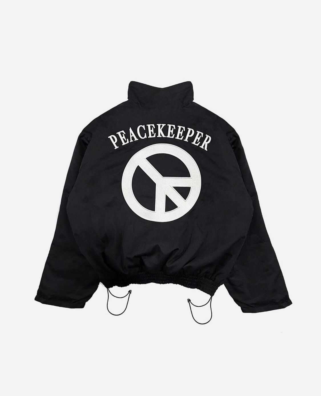 Designer × Vintage BADSON Peacekeeper Reversible Jacket bomber black small Size US S / EU 44-46 / 1 - 13 Thumbnail