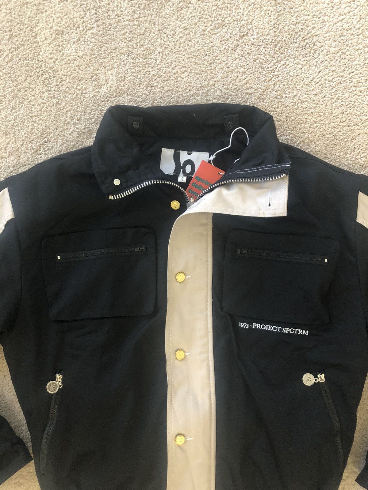 Designer × Vintage BADSON Peacekeeper Reversible Jacket bomber black small Size US S / EU 44-46 / 1 - 5 Thumbnail