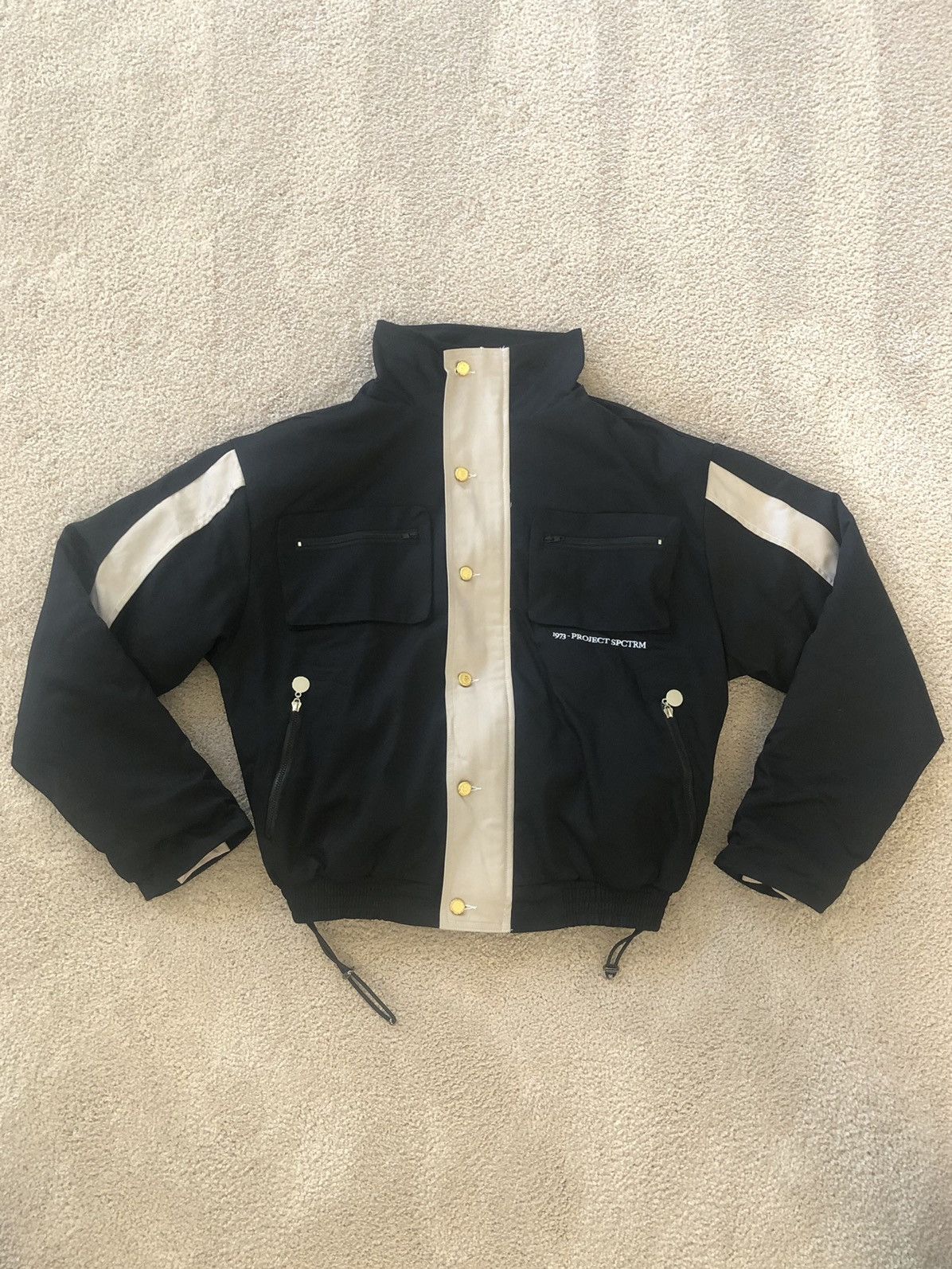 Designer × Vintage BADSON Peacekeeper Reversible Jacket bomber black small Size US S / EU 44-46 / 1 - 3 Thumbnail
