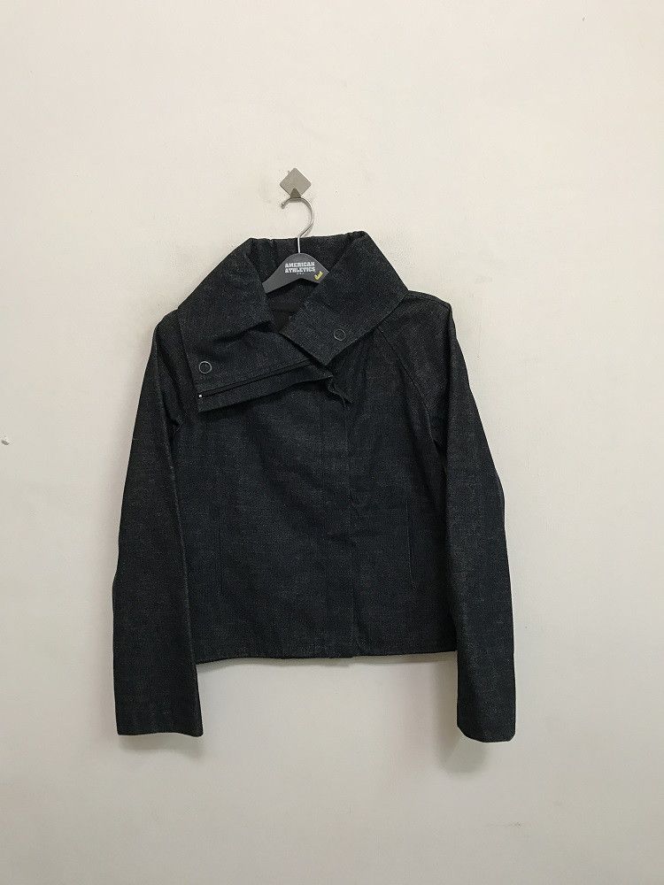 Christophe Lemaire Christophe Lemaire Made in France Big Collar Denim Jacket Size US S / EU 44-46 / 1 - 1 Thumbnail