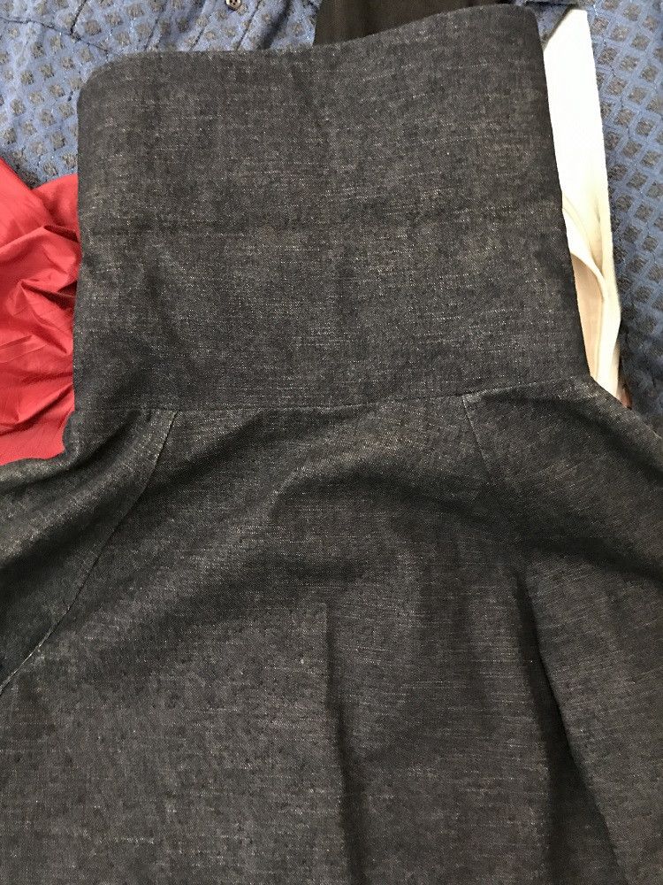Christophe Lemaire Christophe Lemaire Made in France Big Collar Denim Jacket Size US S / EU 44-46 / 1 - 8 Thumbnail