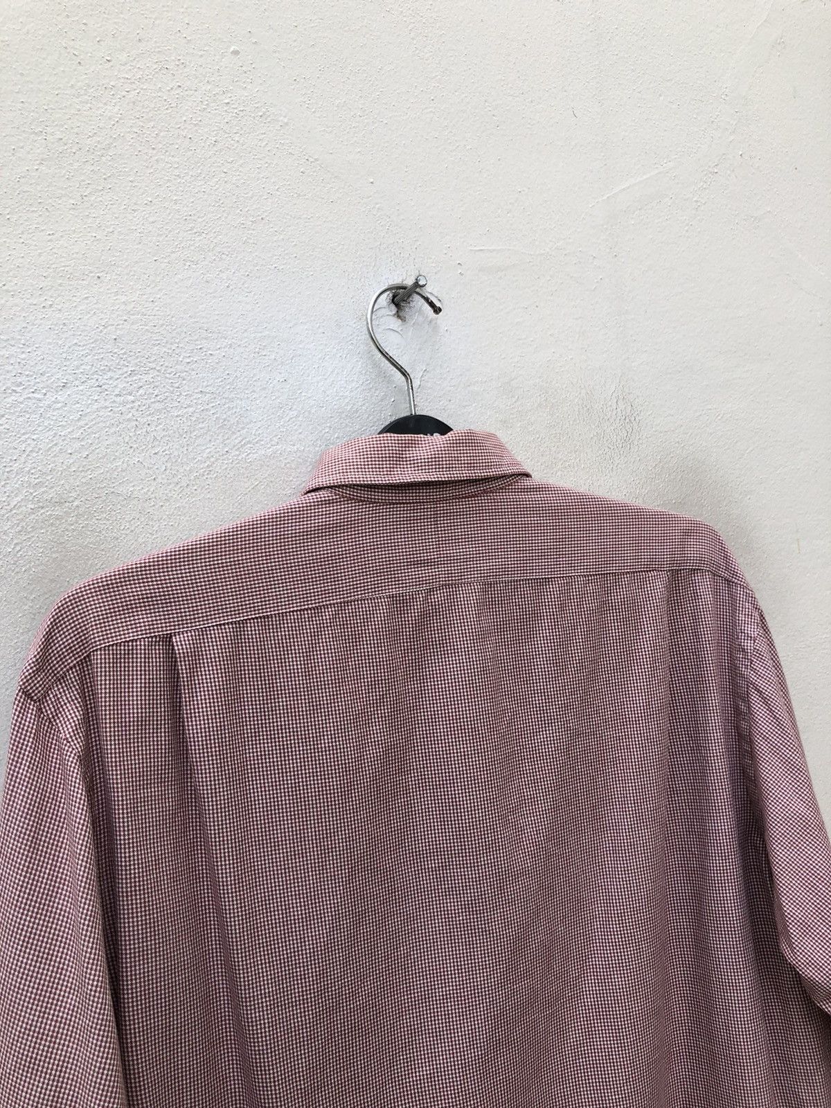 RRL Ralph Lauren Vintage 90s RRL Ralph Lauren Houndstooth Long Sleeve Shirt Size US M / EU 48-50 / 2 - 9 Thumbnail