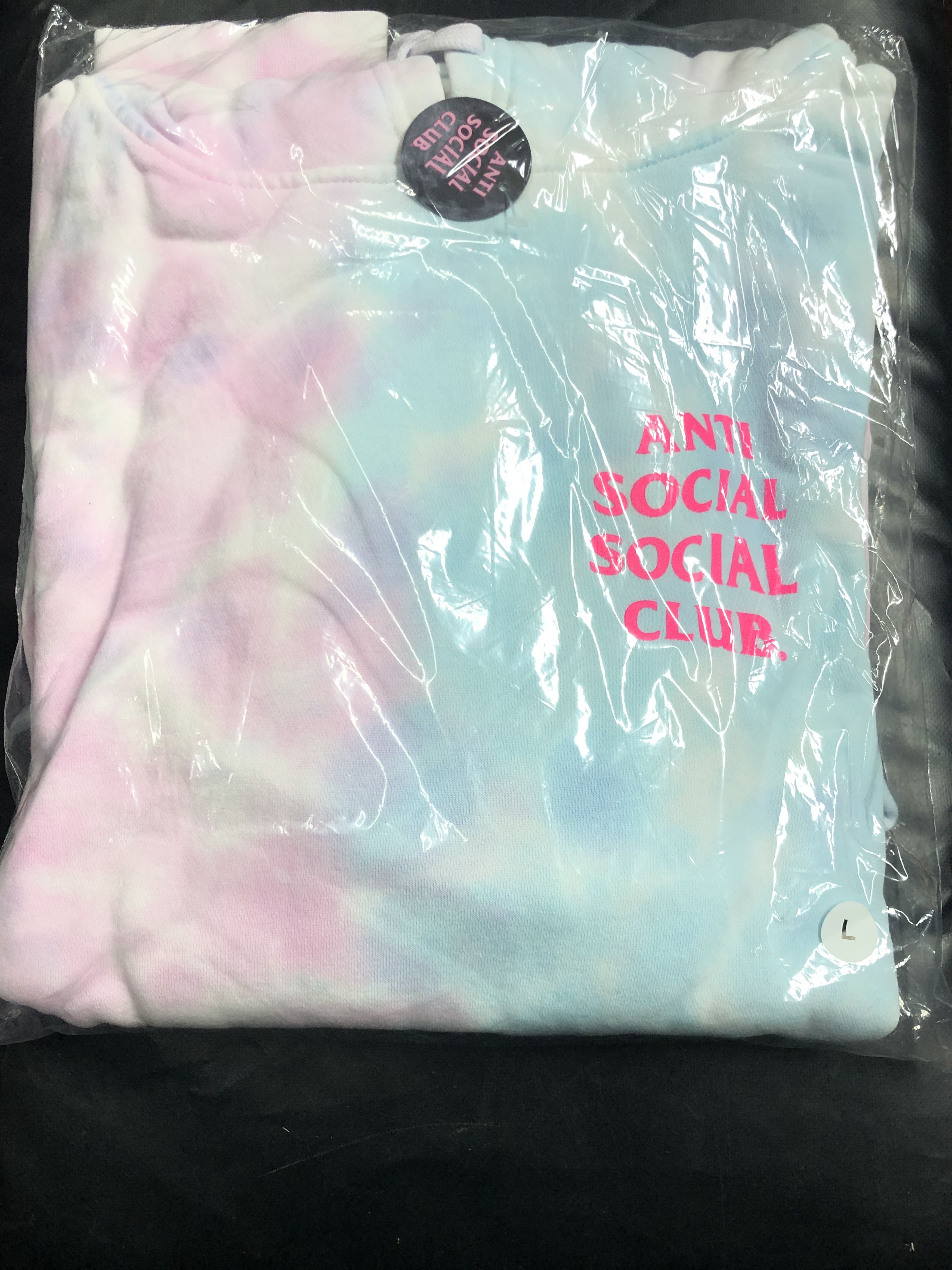 Anti Social Social Club DS ASSC Pink Logo Ice Cream Paint Job Hoodie Kith Bape kaws Size US M / EU 48-50 / 2 - 2 Thumbnail