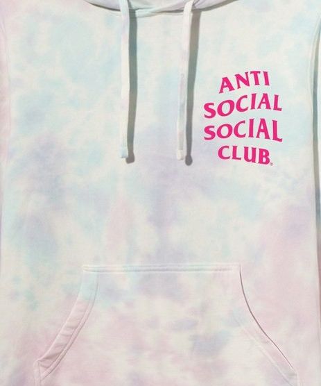Anti Social Social Club DS ASSC Pink Logo Ice Cream Paint Job Hoodie Kith Bape kaws Size US M / EU 48-50 / 2 - 5 Thumbnail