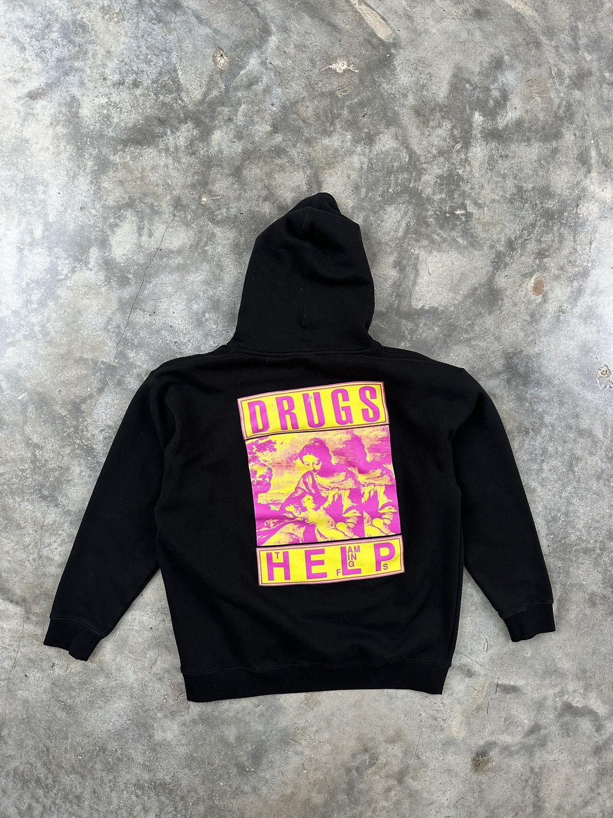 Pleasures drugs best sale help hoodie