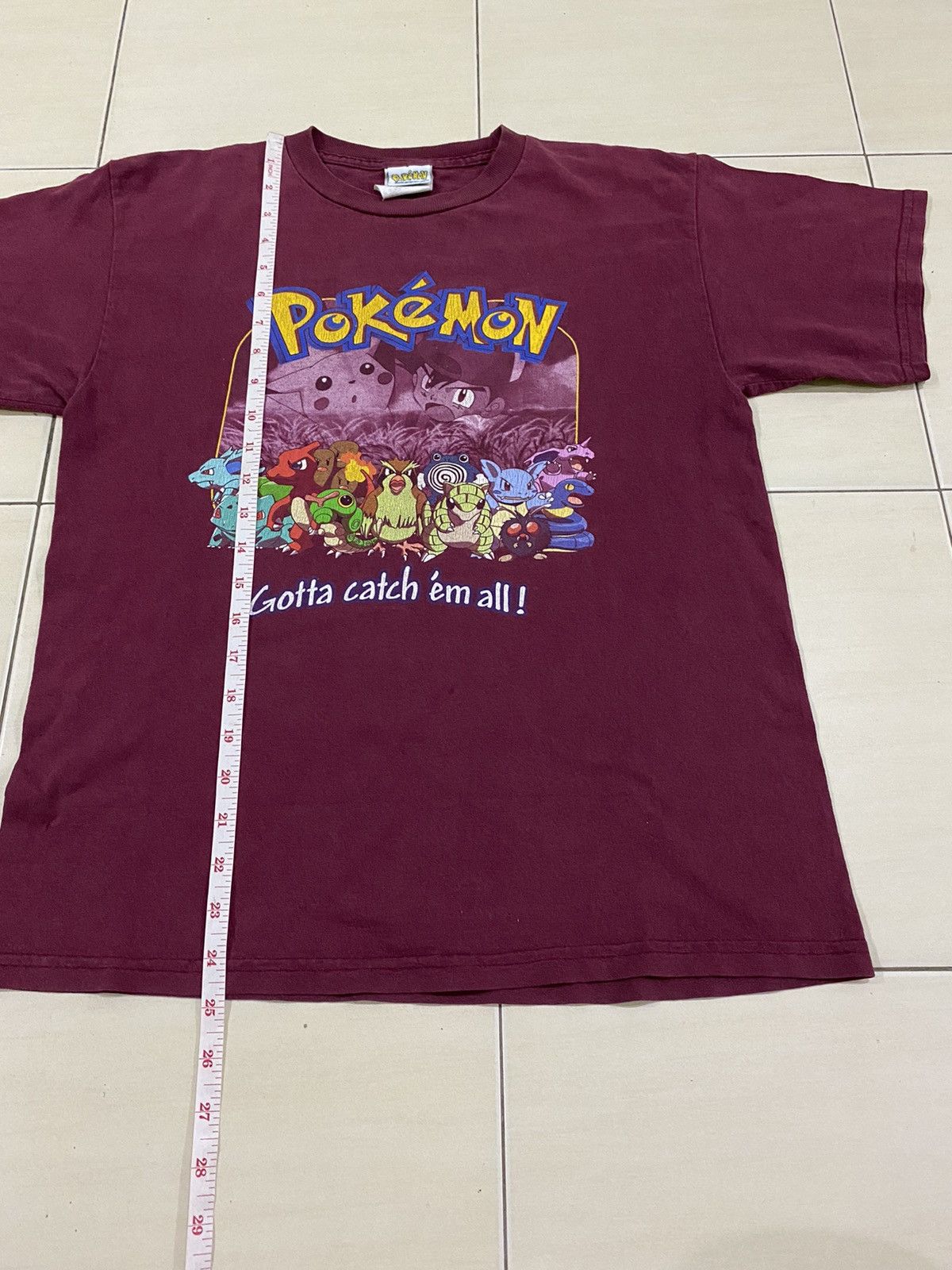 Pokemon Vintage pokemon catch em all anime japan shirt Size US S / EU 44-46 / 1 - 9 Thumbnail