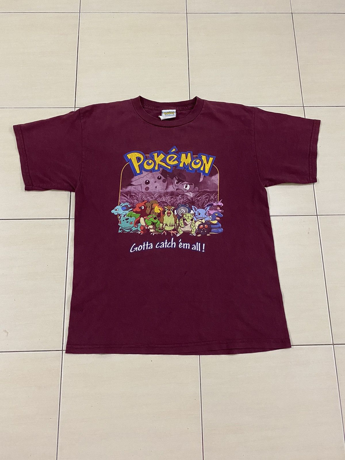 Pokemon Vintage pokemon catch em all anime japan shirt Size US S / EU 44-46 / 1 - 7 Thumbnail