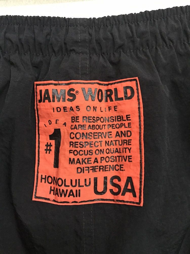 Jams World × Vintage 80s Jams World Surf Line Nylon Trouser Size 34 to 37 Size US 36 / EU 52 - 10 Thumbnail