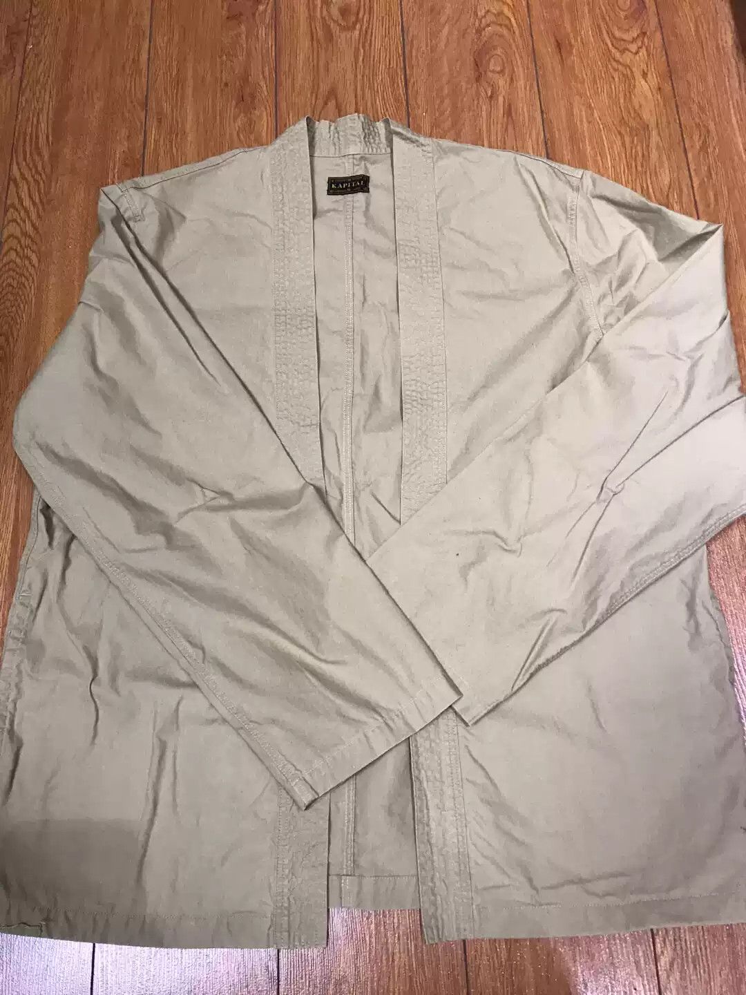 Kapital Kapital Kimono Shirt KHAKI Size US L / EU 52-54 / 3 - 5 Thumbnail