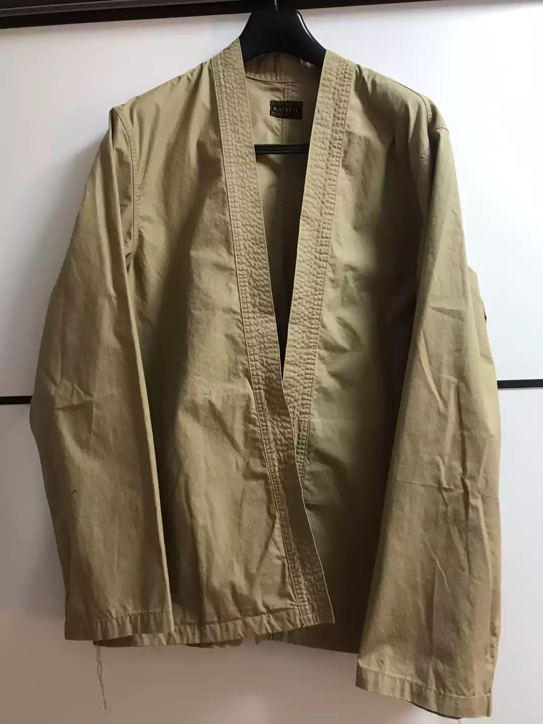 Kapital Kapital Kimono Shirt KHAKI Size US L / EU 52-54 / 3 - 1 Thumbnail