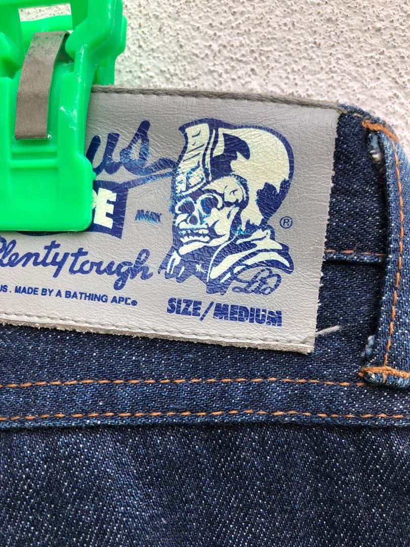 Bape Bape Ursus Plenty Tough Selvedge Denim Jeans Size US 34 / EU 50 - 3 Thumbnail