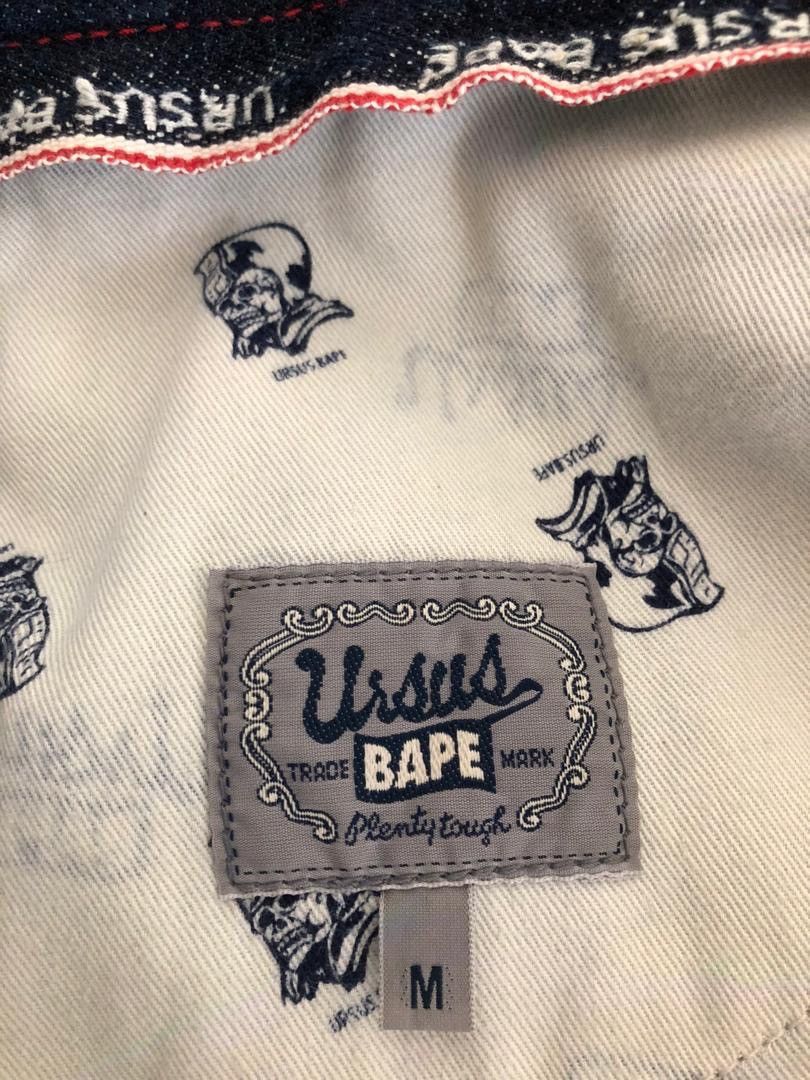 Bape Bape Ursus Plenty Tough Selvedge Denim Jeans Size US 34 / EU 50 - 13 Thumbnail
