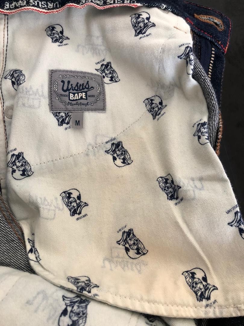 Bape Bape Ursus Plenty Tough Selvedge Denim Jeans Size US 34 / EU 50 - 12 Thumbnail