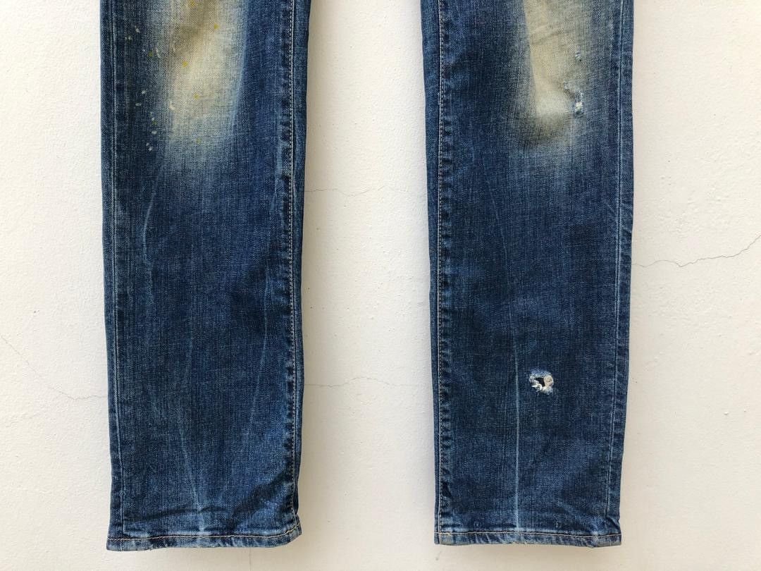 Dsquared2 DSQUARED 2 Made in Italy Distressed Denim Slim Jeans Size US 31 - 8 Thumbnail