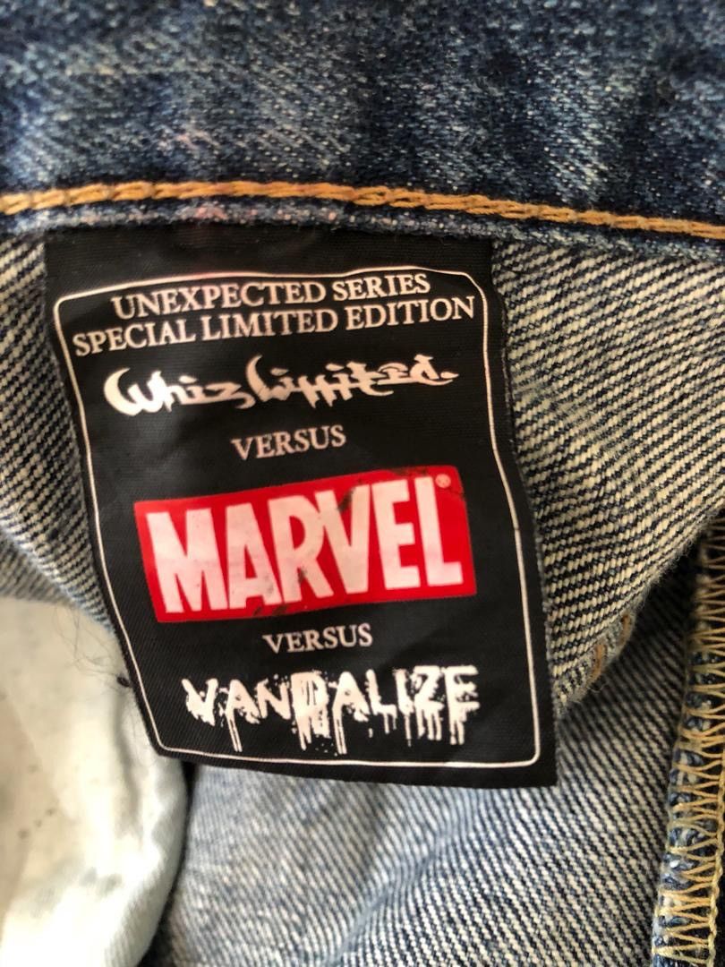 Marvel Comics × Vandalize × WHIZ LIMITED 3 collaborations Redline Selvedge Denim Jeans Size US 36 / EU 52 - 14 Thumbnail