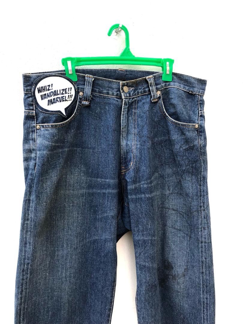Marvel Comics × Vandalize × WHIZ LIMITED 3 collaborations Redline Selvedge Denim Jeans Size US 36 / EU 52 - 2 Thumbnail