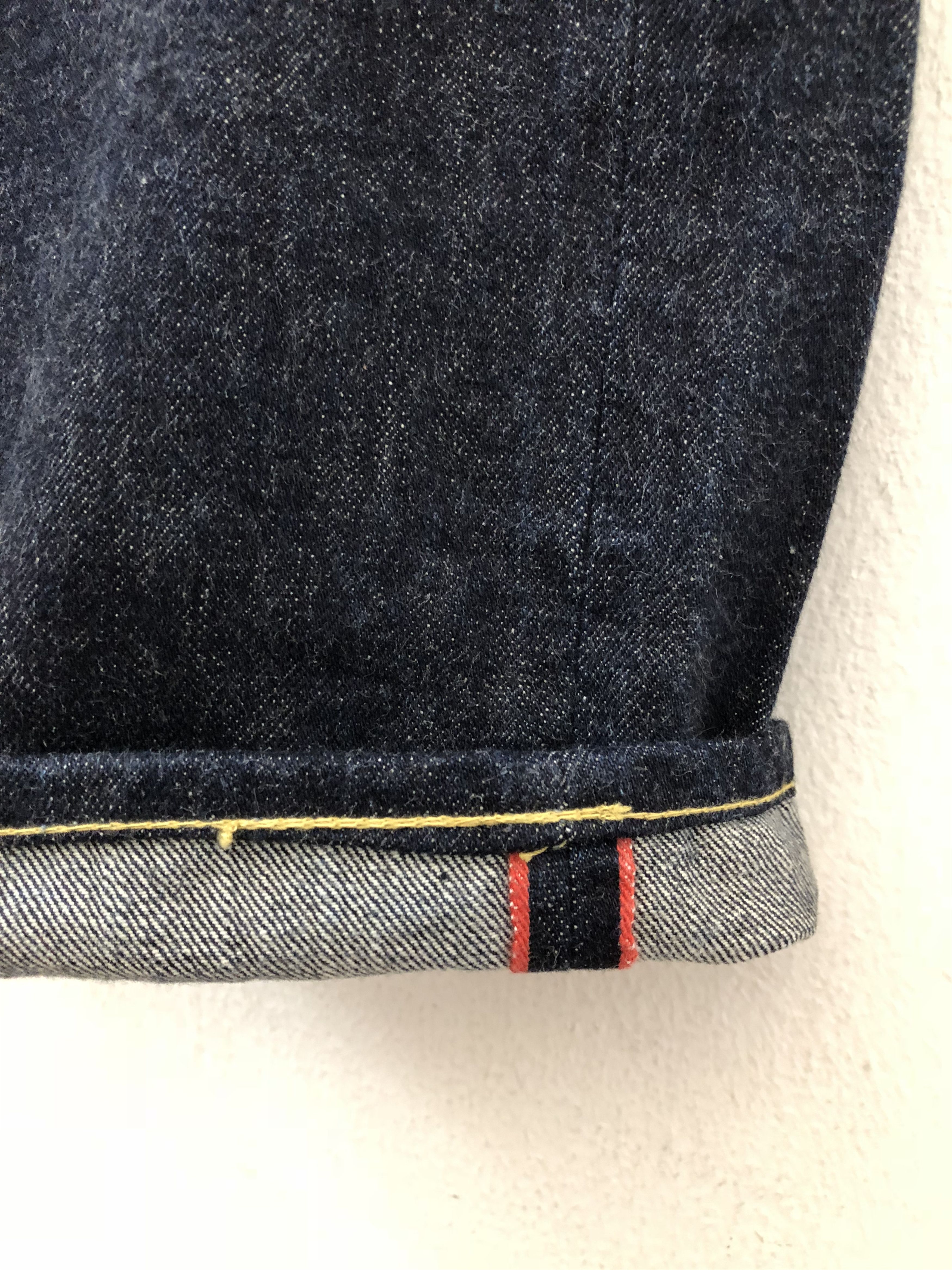Kapital × Lewis Leathers Kapital X Lewis Leathers Redline Selvedge Blue Denim Jeans Size US 34 / EU 50 - 9 Thumbnail