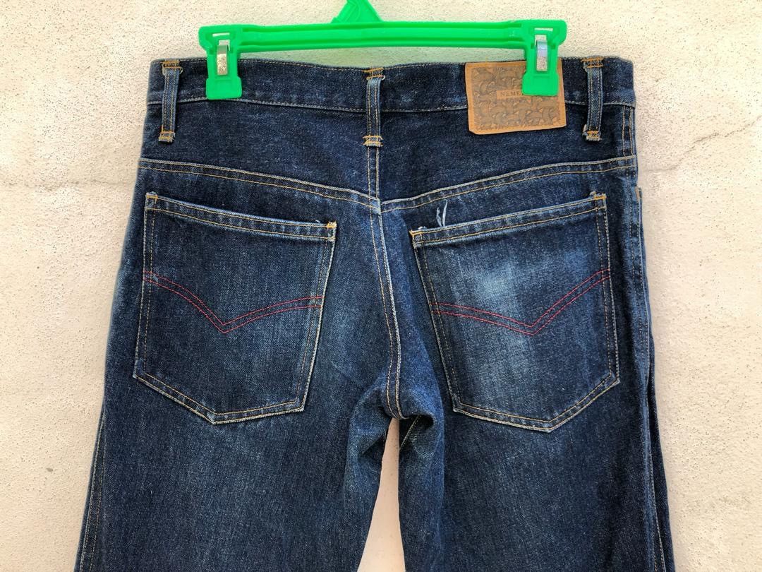 Christopher Nemeth Ripped Zigzag Knee Denim Jeans Size US 31 - 7 Thumbnail