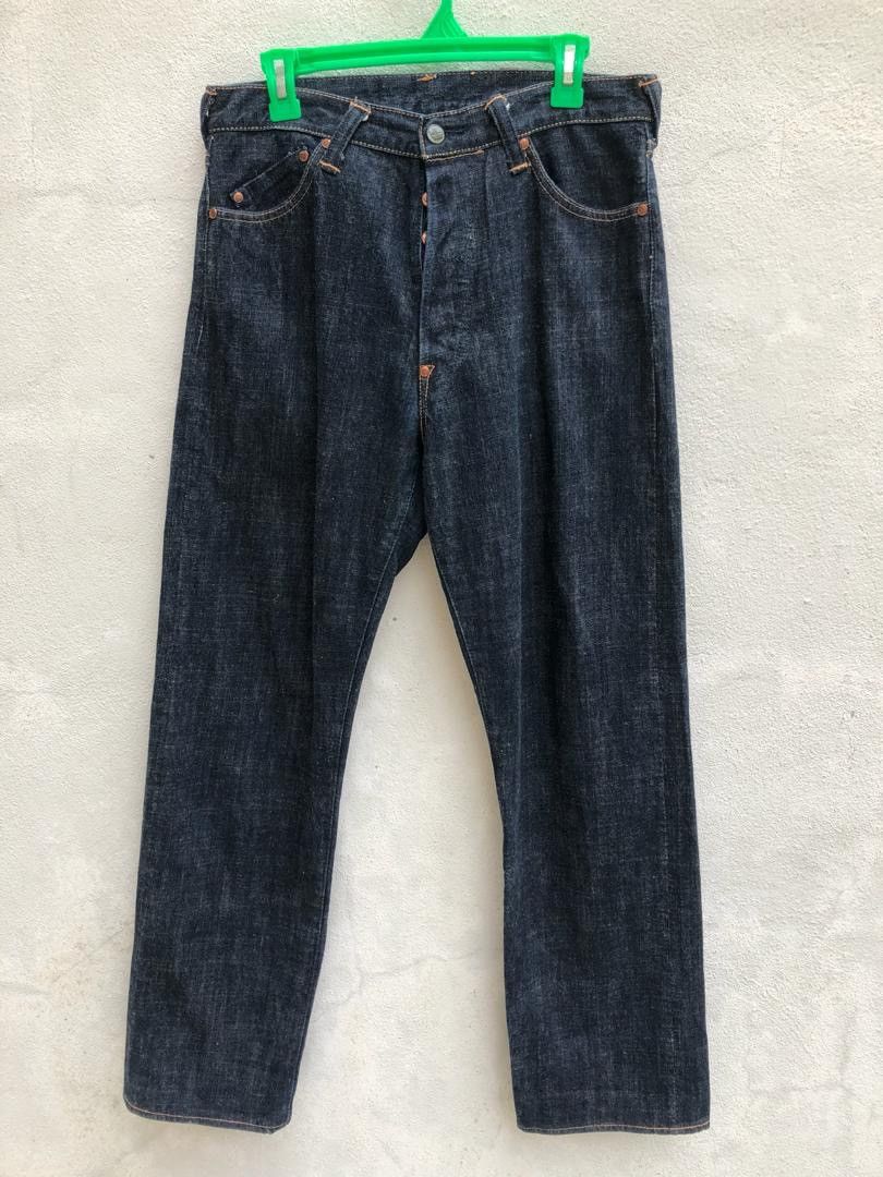 Evisu The Iconic Evisu Yamane Buckle Back Selvedge Denim Jeans Size US 31 - 6 Thumbnail