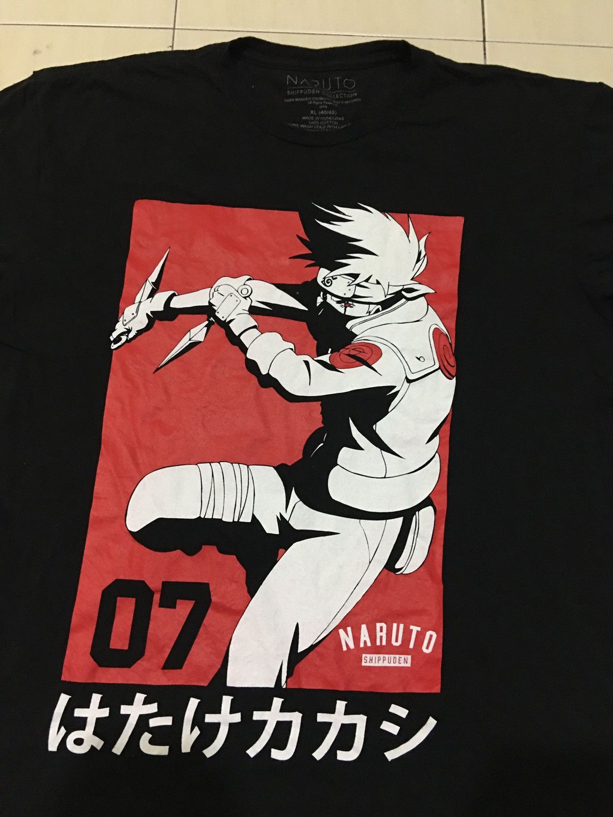 Cartoon Network Japan Anime Naruto Shippuden / hatake kakashi shirt Size US XL / EU 56 / 4 - 4 Thumbnail